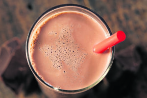 Refreshing Delicious Chocolate Milk