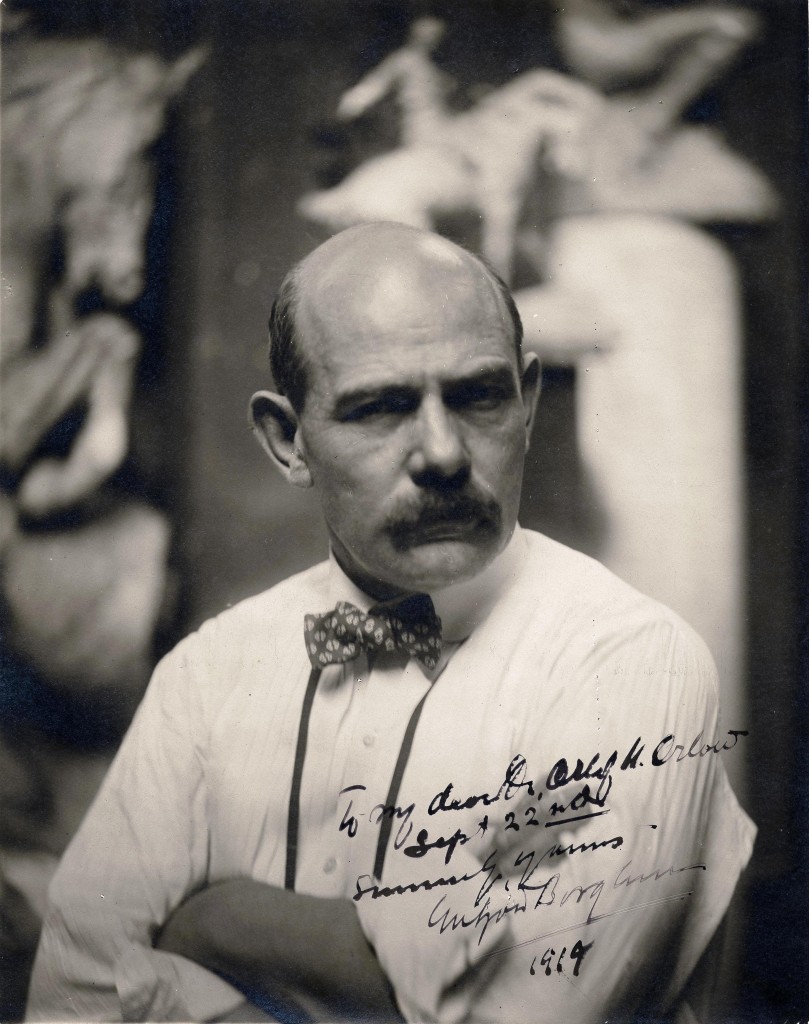 Gutzon Borglum (photo: Archives of American Art Journal)