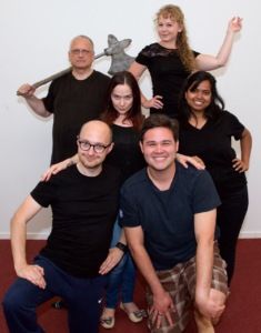 The cast of The Actor's Nightmare (photo: Hubert Baumeister)