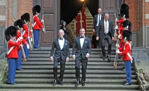 The season two finale saw the ambassador tie the knot with Stephen at City Hall (photo: Hasse Ferrold)